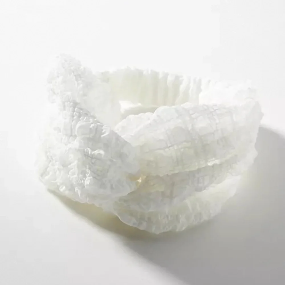 NWT  Anthropologie White Beach Twist Headband